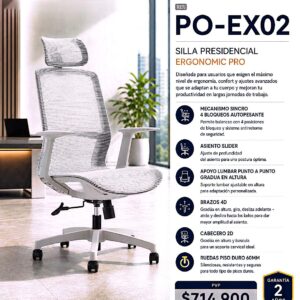 Silla presidencial Ergonomic Pro